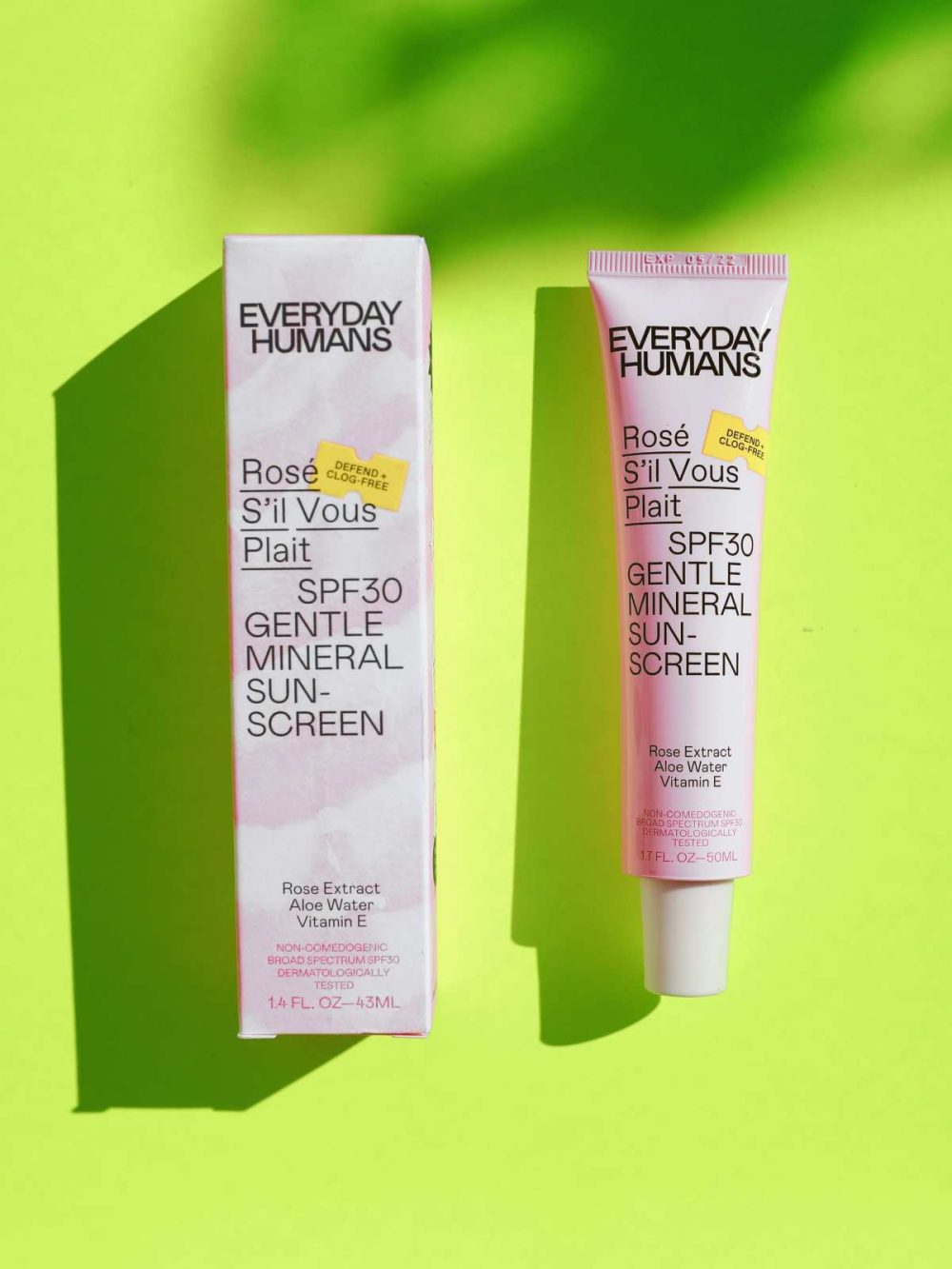 Crème solaire pour le visage